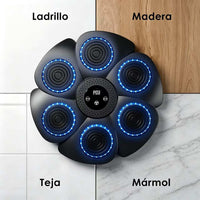 Máquina de Boxeo Musical para Instalar en Pared | Sin Taladrar