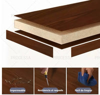 Casa Mesa Simple Elevable Dormitorio Escritorio Ordenador Marrón 60*40*75CM