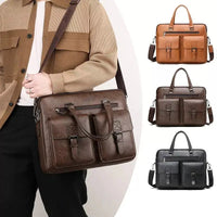 Portafolio Maletín De Negocios Bolsa De Hombro Portátil