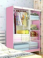 Closet Ropero Armable Portátil Organizador Recamara 2 Filas