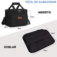 Lonchera Térmica Bolsa De Almuerzo 16l Gran Capacidad