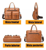 Portafolio Maletín De Negocios Bolsa De Hombro Portátil