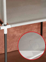 Closet Ropero Armable Portátil Organizador Recamara 2 Filas
