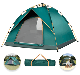 Tienda de Campaña Pop-Up Sin Armado, Opaca e Impermeable