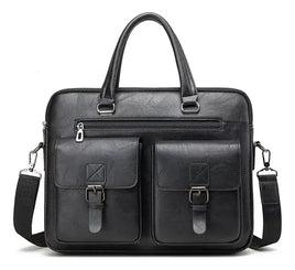 Portafolio Maletín De Negocios Bolsa De Hombro Portátil
