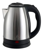 Tetera Cafetera Electrica 2l Acero Inoxidabl Color Plateado Plateado