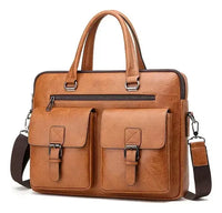 Portafolio Maletín De Negocios Bolsa De Hombro Portátil