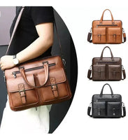 Portafolio Maletín De Negocios Bolsa De Hombro Portátil