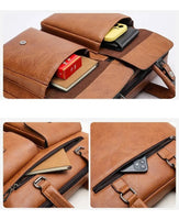 Portafolio Maletín De Negocios Bolsa De Hombro Portátil