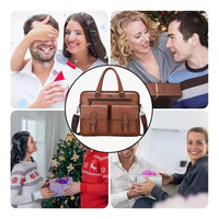 Portafolio Maletín De Negocios Bolsa De Hombro Portátil