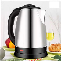 Tetera Cafetera Electrica 2l Acero Inoxidabl Color Plateado Plateado