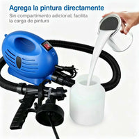 Pistola de Pintura Eléctrica Portátil 650W para Renovación y Bricolaje