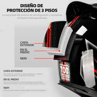 Casco Para Motocicleta Con Visor Protector Certificación Dot