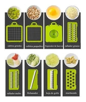 Rallador Cortador Rebanador Picador Manual De Verduras Fruta