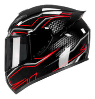 Casco Para Motocicleta Con Visor Protector Certificación Dot