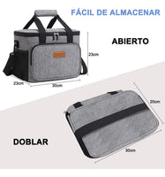 Lonchera Térmica Bolsa De Almuerzo 16l Gran Capacidad