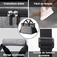 Lonchera Térmica Bolsa De Almuerzo 16l Gran Capacidad