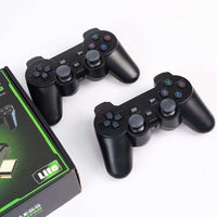 Consola Stick Retro 4K con más de 40000 juegos clásicos, 2 mandos inalámbricos