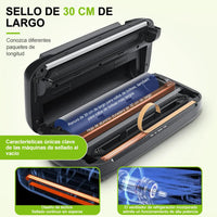 Selladora Al Vacío Diseño Compacto, Sistema De Sellado Eficiente
