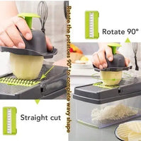 Rallador Cortador Rebanador Picador Manual De Verduras Fruta