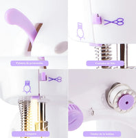 Mini Eléctricas Máquina De Coser Portatil El Hogar
