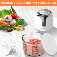 Procesador De Alimentos Inalámbrico 1l Vidrio 6000mah Usb-c