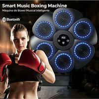 Máquina de Boxeo Musical para Instalar en Pared | Sin Taladrar