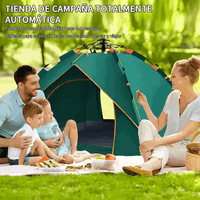 Tienda de Campaña Pop-Up Sin Armado, Opaca e Impermeable