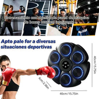 Máquina de Boxeo Musical para Instalar en Pared | Sin Taladrar