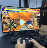 Consola Stick Retro 4K con más de 40000 juegos clásicos, 2 mandos inalámbricos