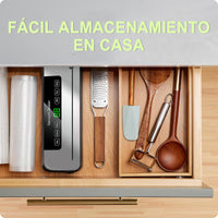 Selladora Al Vacío Diseño Compacto, Sistema De Sellado Eficiente