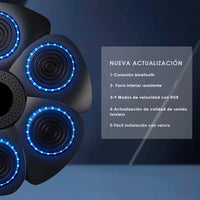 Máquina de Boxeo Musical para Instalar en Pared | Sin Taladrar