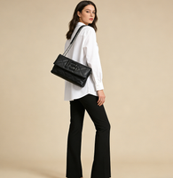 Bolso cruzado de gran capacidad para mujer, bolso de hombro, bolso informal - Estilo urbano y moderno